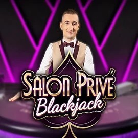 Blackjack Salon Privé online game logo by Ezugi on alphawincasino.gr