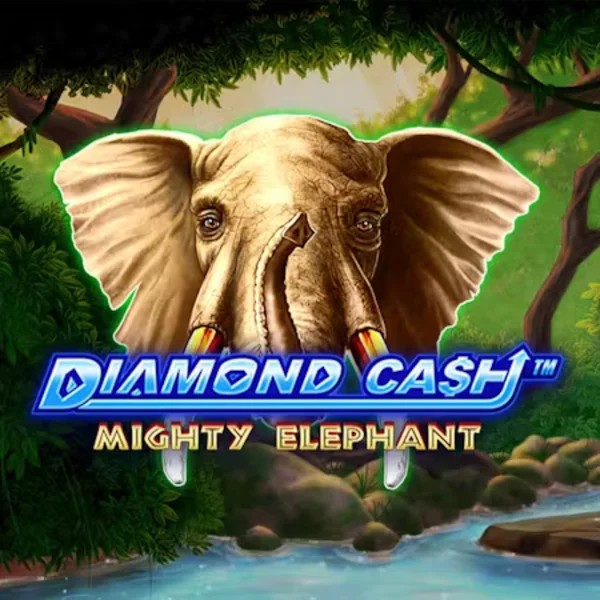 Diamond Cash Mighty Elephant slot icon by Greentube, available at AlphaWin Casino