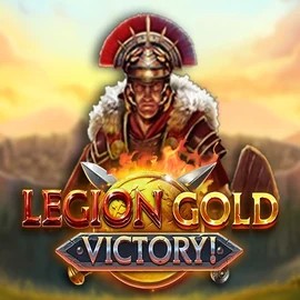 Slots logo of Legion Gold Victory! from Play'n GO at AlphaWin Casino